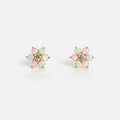 Tropical Opal Fleur Studs
