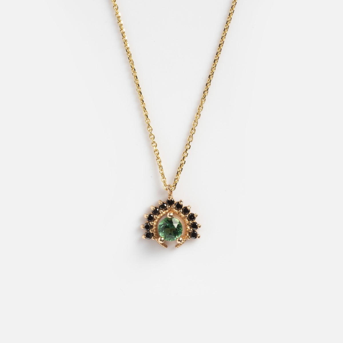 Tosia Black Diamond Necklace