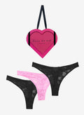 Le Stretch Lace Thong Gift Set