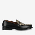 The Sterling Penny Loafer in Serpente