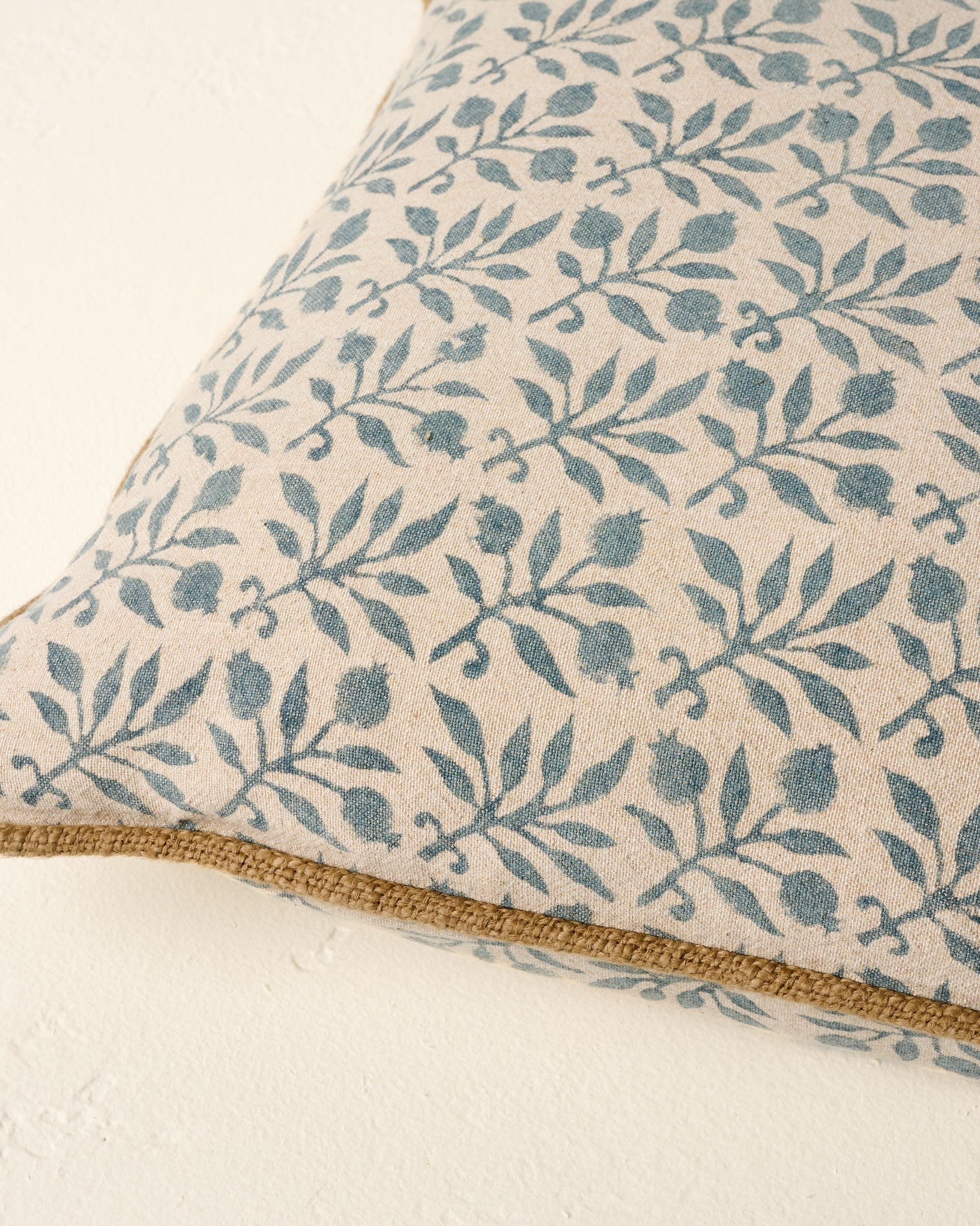 Lucie Floral Printed Lumbar Pillow