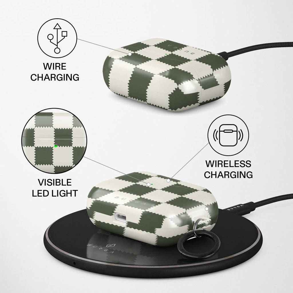 Retro Grid - AirPods Pro Case