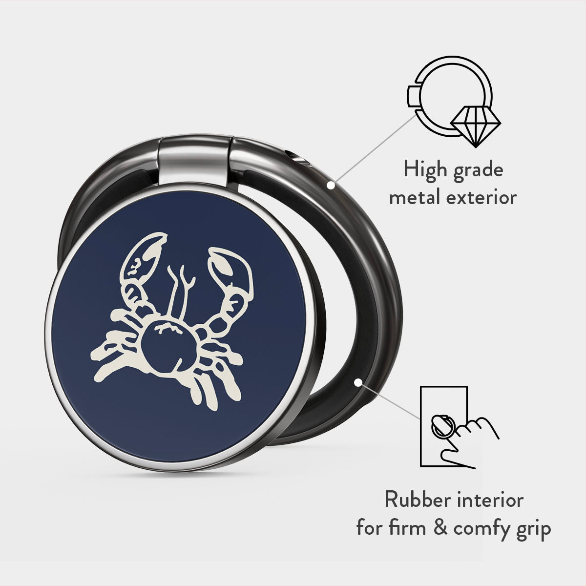 Wine & Dine - Adhesive Ring Holder