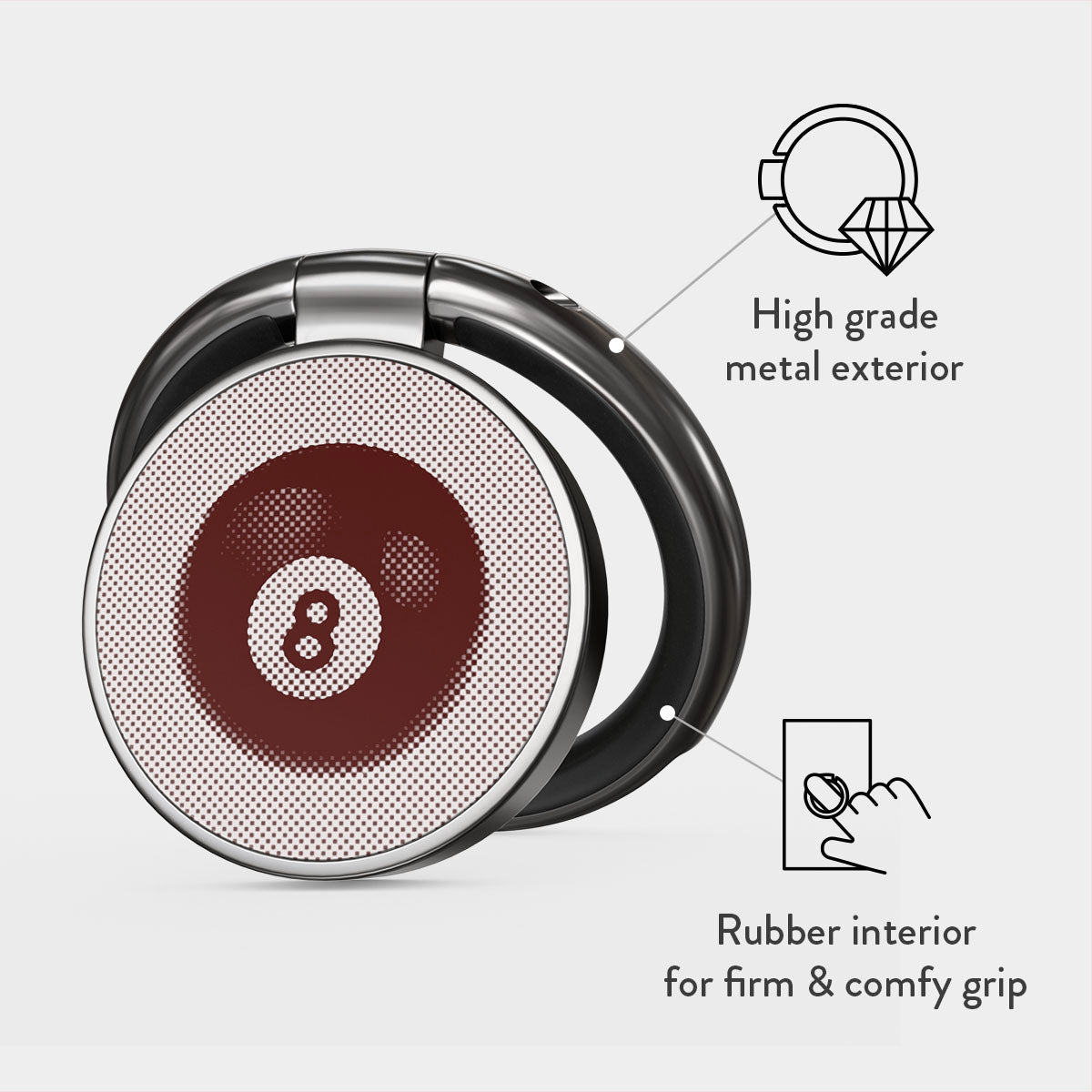 Cue - Adhesive Ring Holder