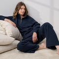 Silksweats™ Terry Half Zip