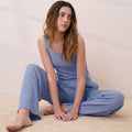 Pointelle Scoop Neck Tank