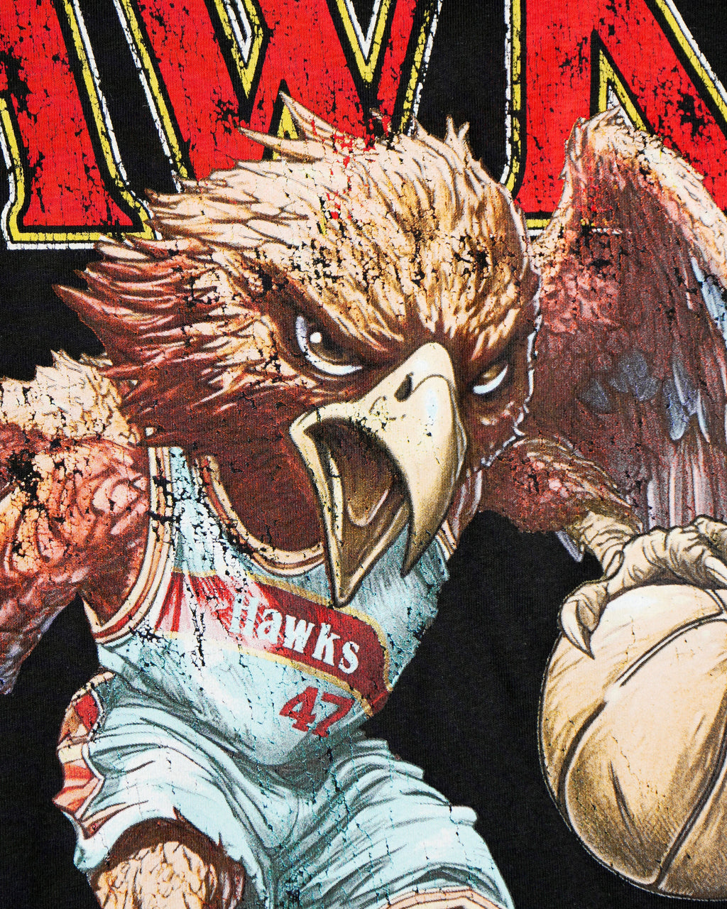 HAWKS TEE - BLACK