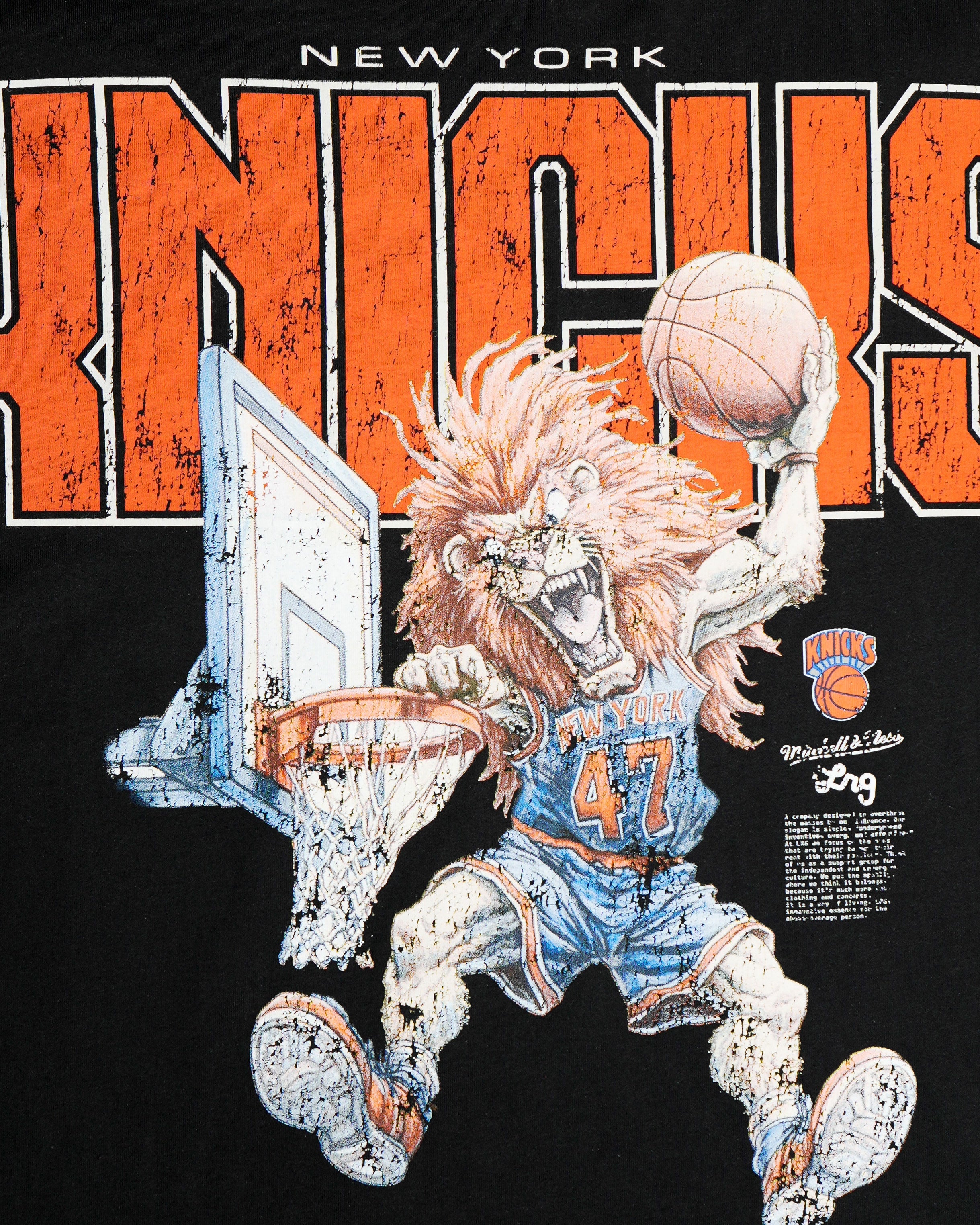 KNICKS TEE - BLACK