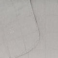 Simple Linen Quilt - Light Grey