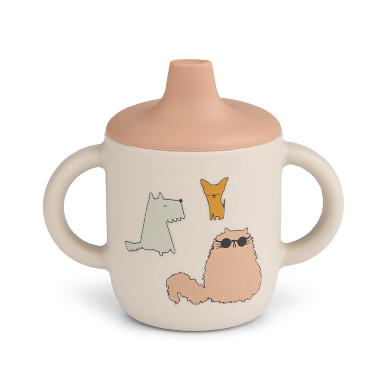 Liewood Neil Sippy Cup - Cats and Dogs