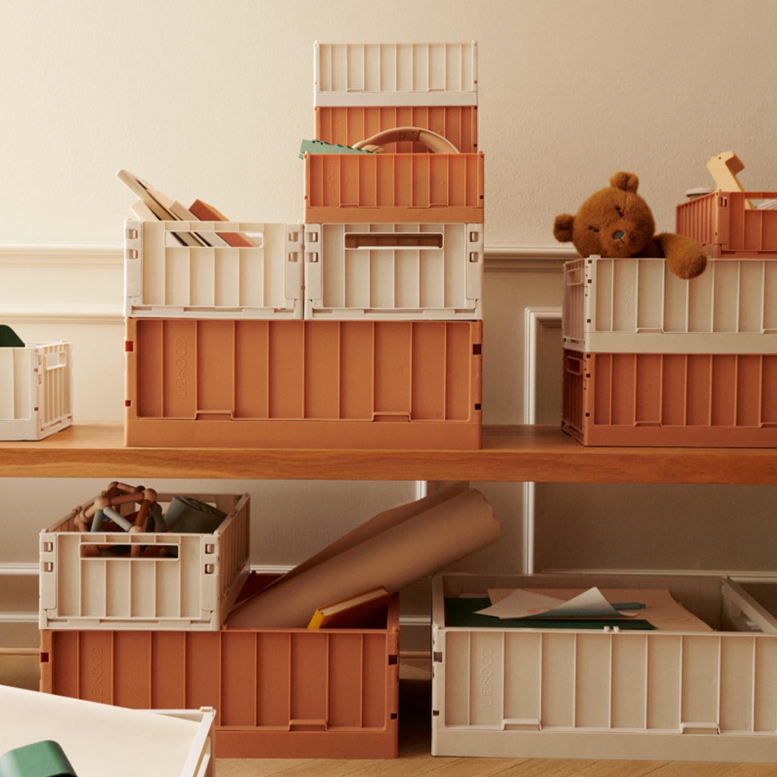 Liewood Weston Storage Box S 2 Pack - Sandy