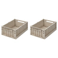 Liewood Weston Storage Box M 2 Pack - Sandy