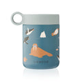 Liewood Kiani Printed Food Jar - Arctic Sea
