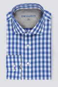 Leader Gingham // Blue White