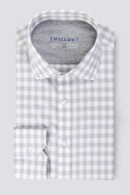 Leader Gingham // Grey White