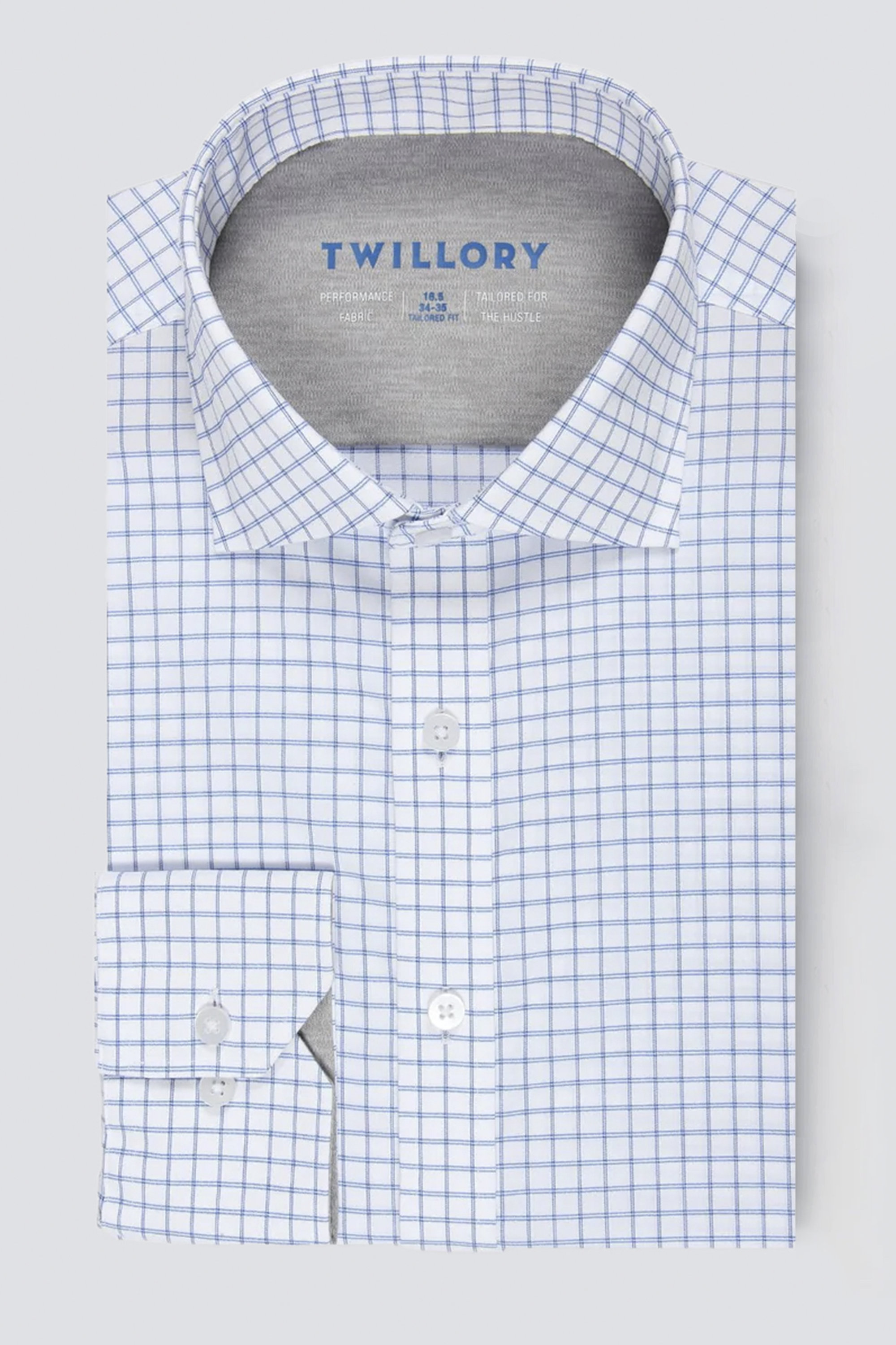 Leader Windowpane // Blue