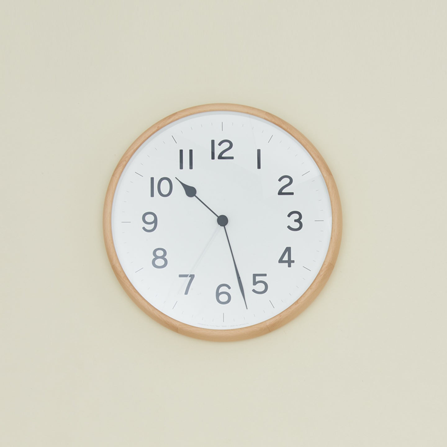 Classic Wall Clock - Natural