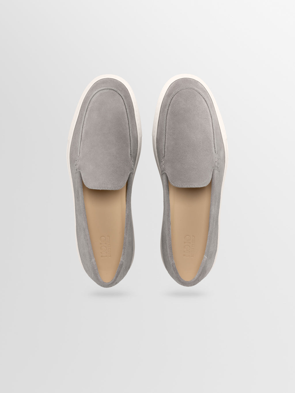 Lido Suede Loafer in Mineral