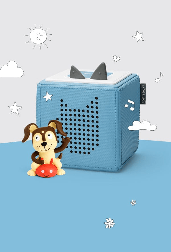 Playtime Puppy Toniebox Starter Set - Light Blue (Bilingual)