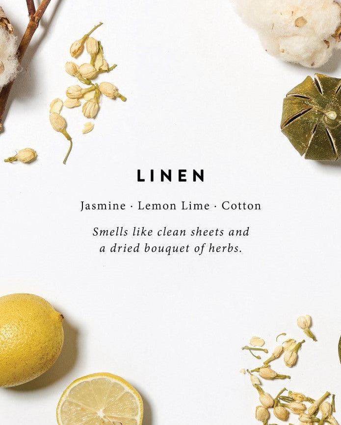 Magnolia Linen Candle