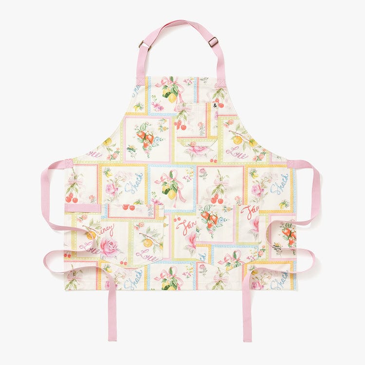 LoveShackFancy x H&B Mercado del Sol Cropped Essential Apron