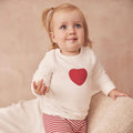 Love Heart & Stripe Pyjamas