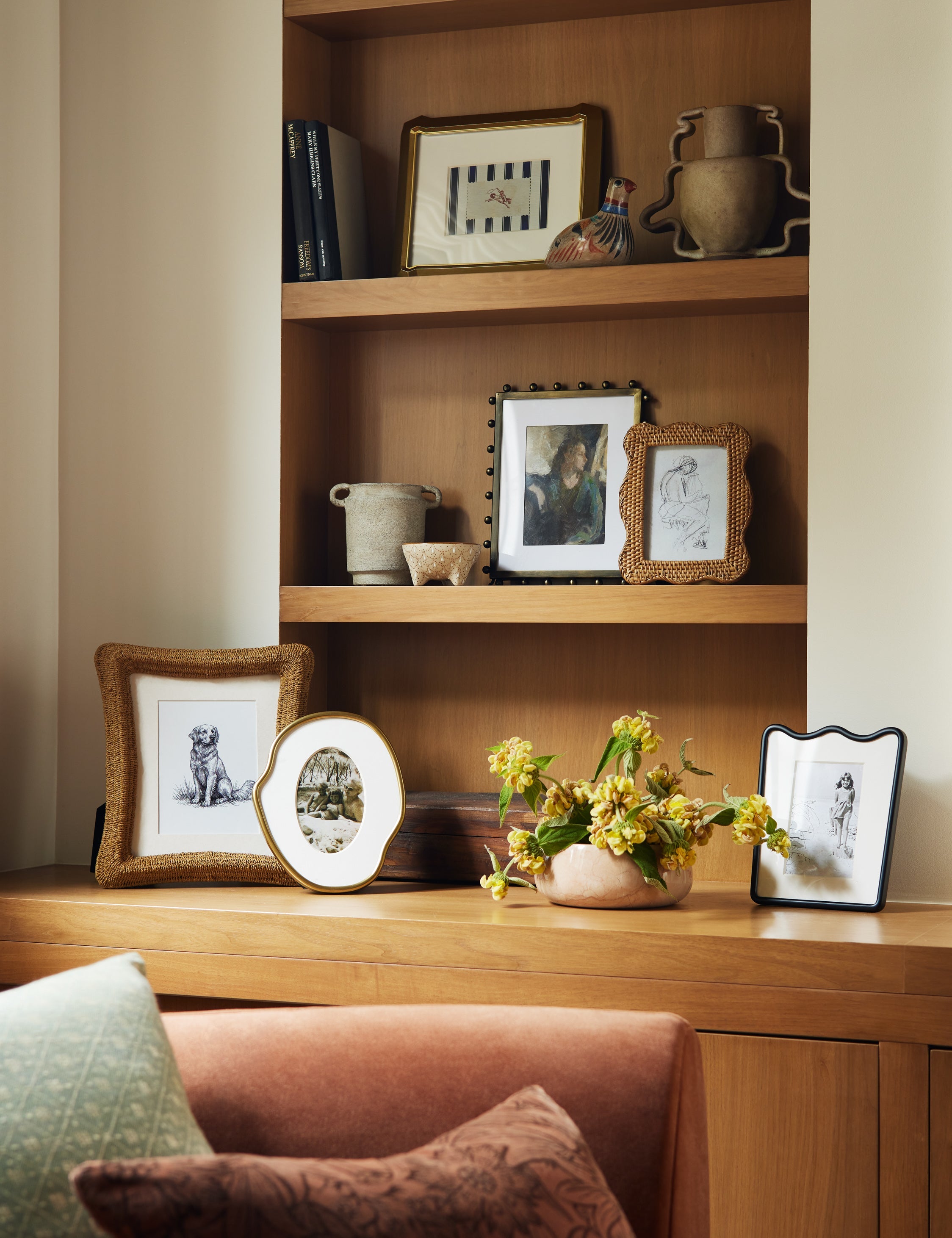 Tyna Rattan Picture Frame