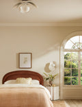 Soft Petal Flush Mount Light by Lolly Lolly Ceramics
