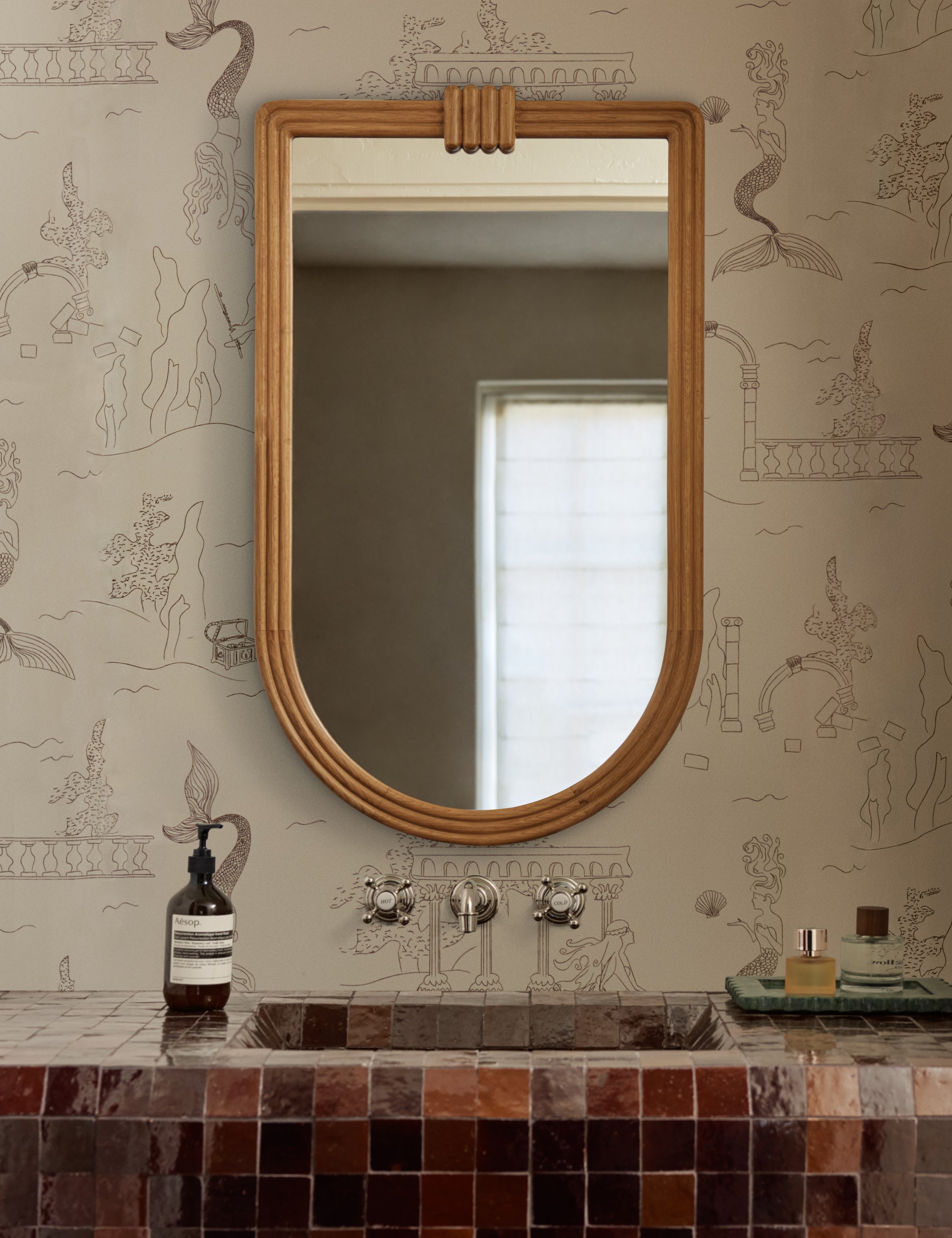 Teo Mirror by Sarah Sherman Samuel