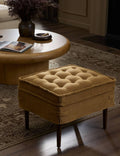 Cole Square Ottoman by Amber Lewis x Four Hands