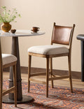 Bella Bar and Counter Stool by Amber Lewis x Four Hands