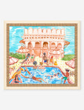Poolside Play Wall Art by Eli Franz