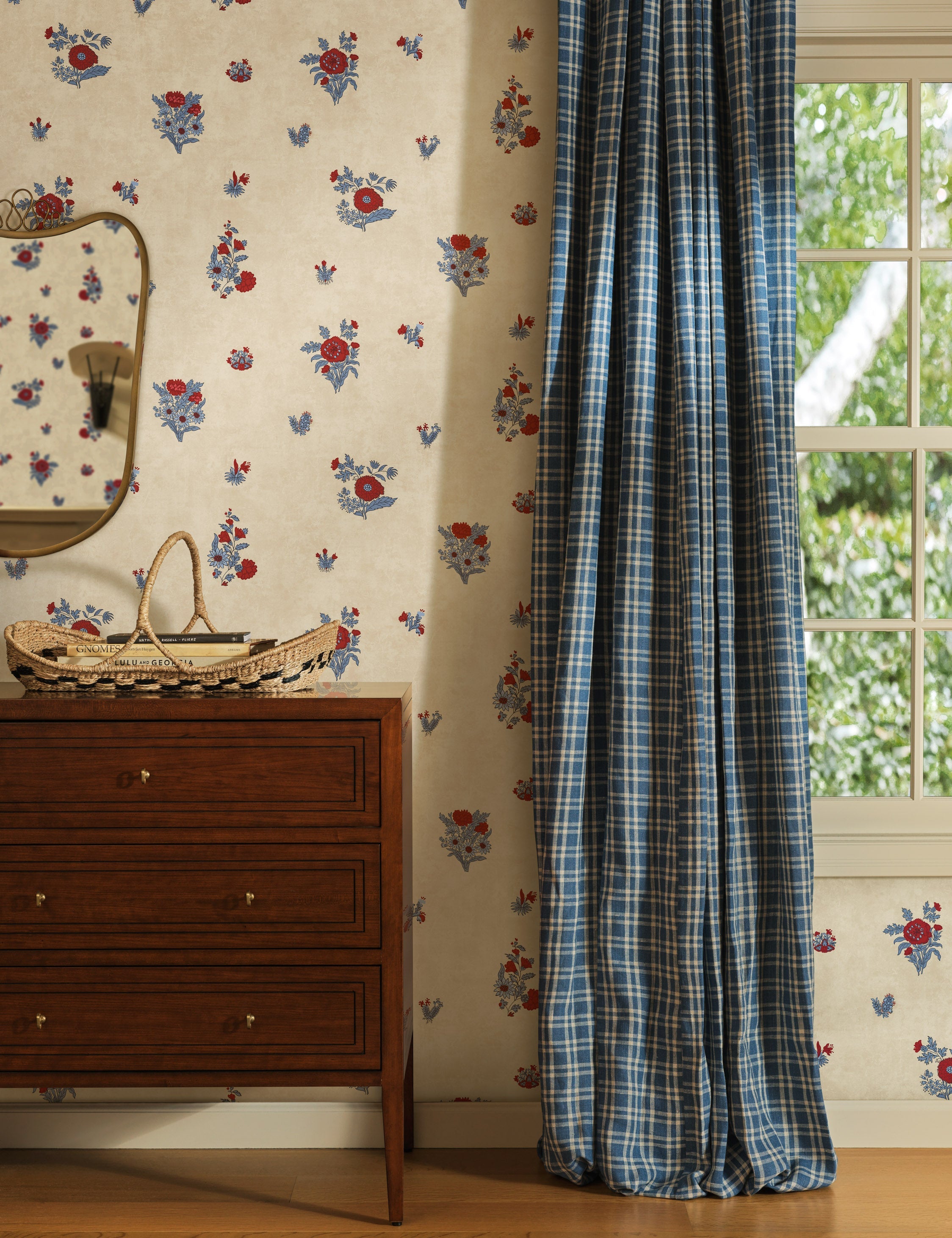 Kemper Pleated Linen Curtain Panel by Heidi Caillier