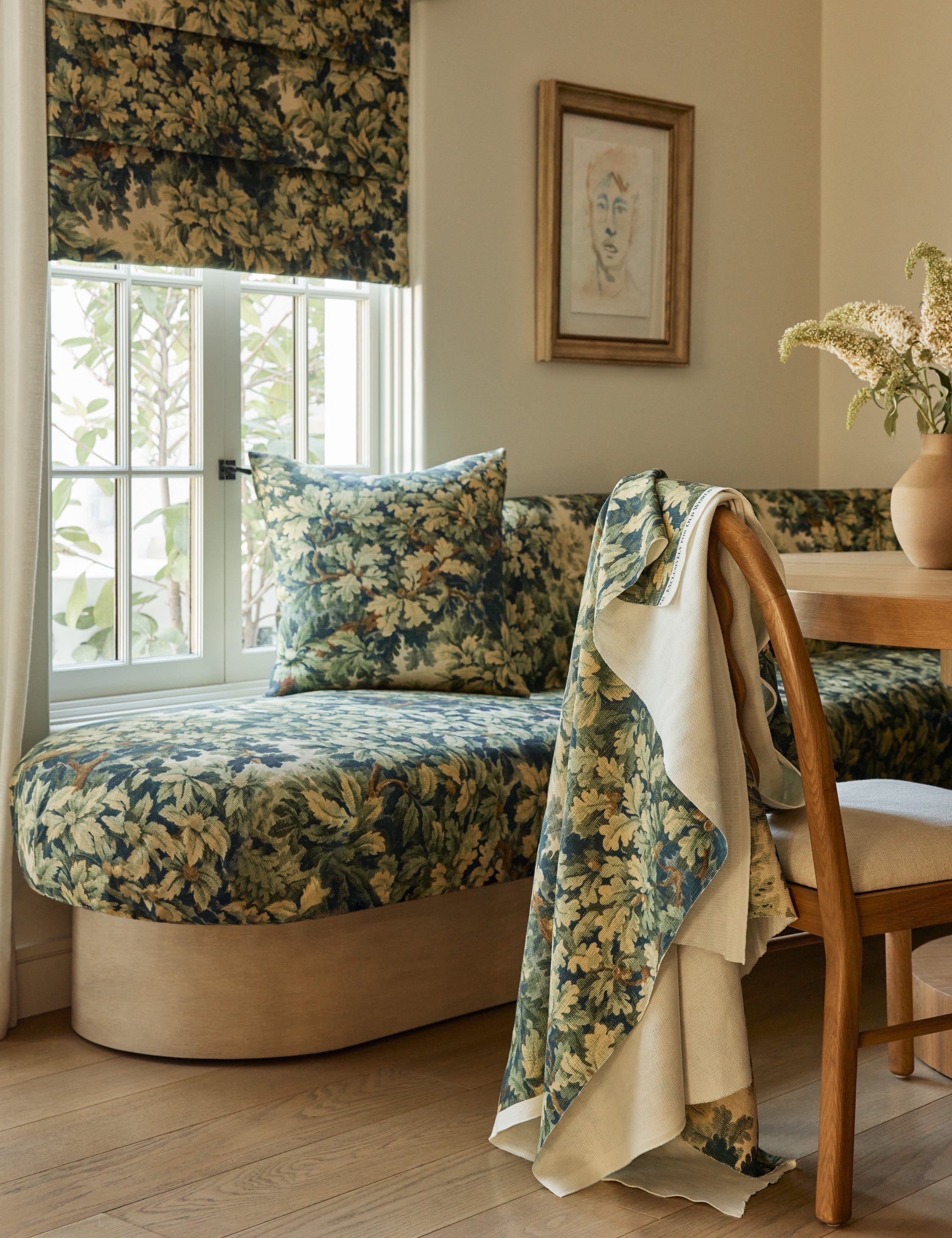 Bois de Chene Pillow by Scalamandre