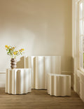Lune Indoor / Outdoor Console Table by Lolly Lolly Ceramics