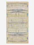 Vintage Turkish Hand-Knotted Wool Rug No. 498, 3' 8" x 7'