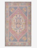 Vintage Turkish Hand-Knotted Wool Rug No. 500, 3' 11" x 6' 2"