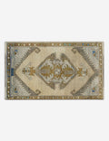 Vintage Turkish Hand-Knotted Wool Mini Rug No. 318, 1'7" x 2'8"