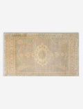 Vintage Turkish Hand-Knotted Wool Mini Rug No. 340, 1'6" x 3'2"