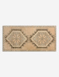 Vintage Turkish Hand-Knotted Wool Mini Rug No. 343, 1'5" x 3'1"