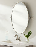 Caferro Oval Mirror