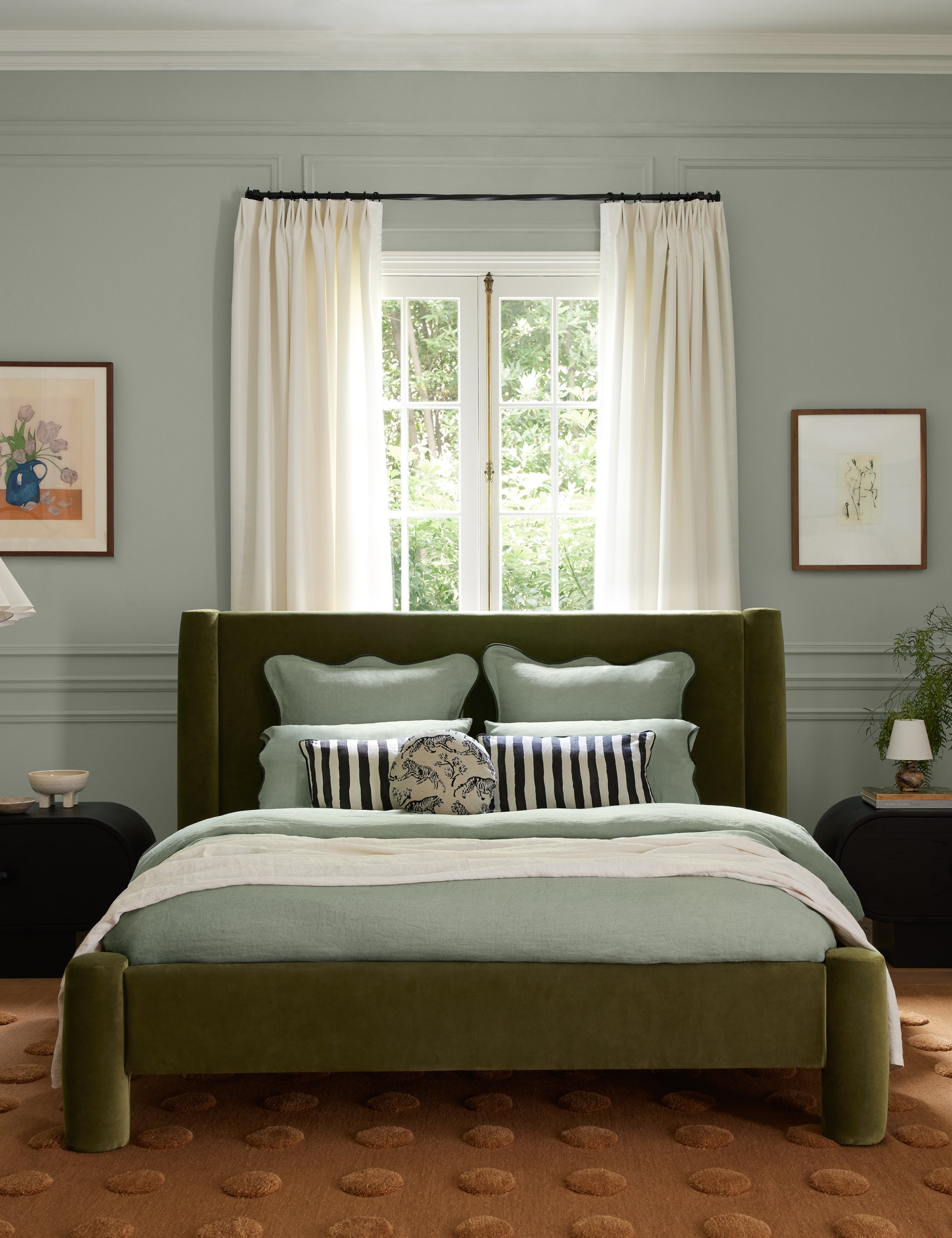 Essie Hemp Duvet Cover by Sarah Sherman Samuel
