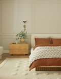 Basketweave Cotton Blanket by Sarah Sherman Samuel