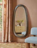 Narsi Embroidered Linen Curtain Panel by Sarah Sherman Samuel