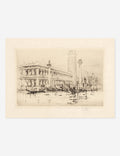 The Library of St. Mark’s Print by William Walcot