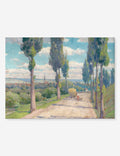 View of Spišská Nová Ves Print by Lajos Csordák
