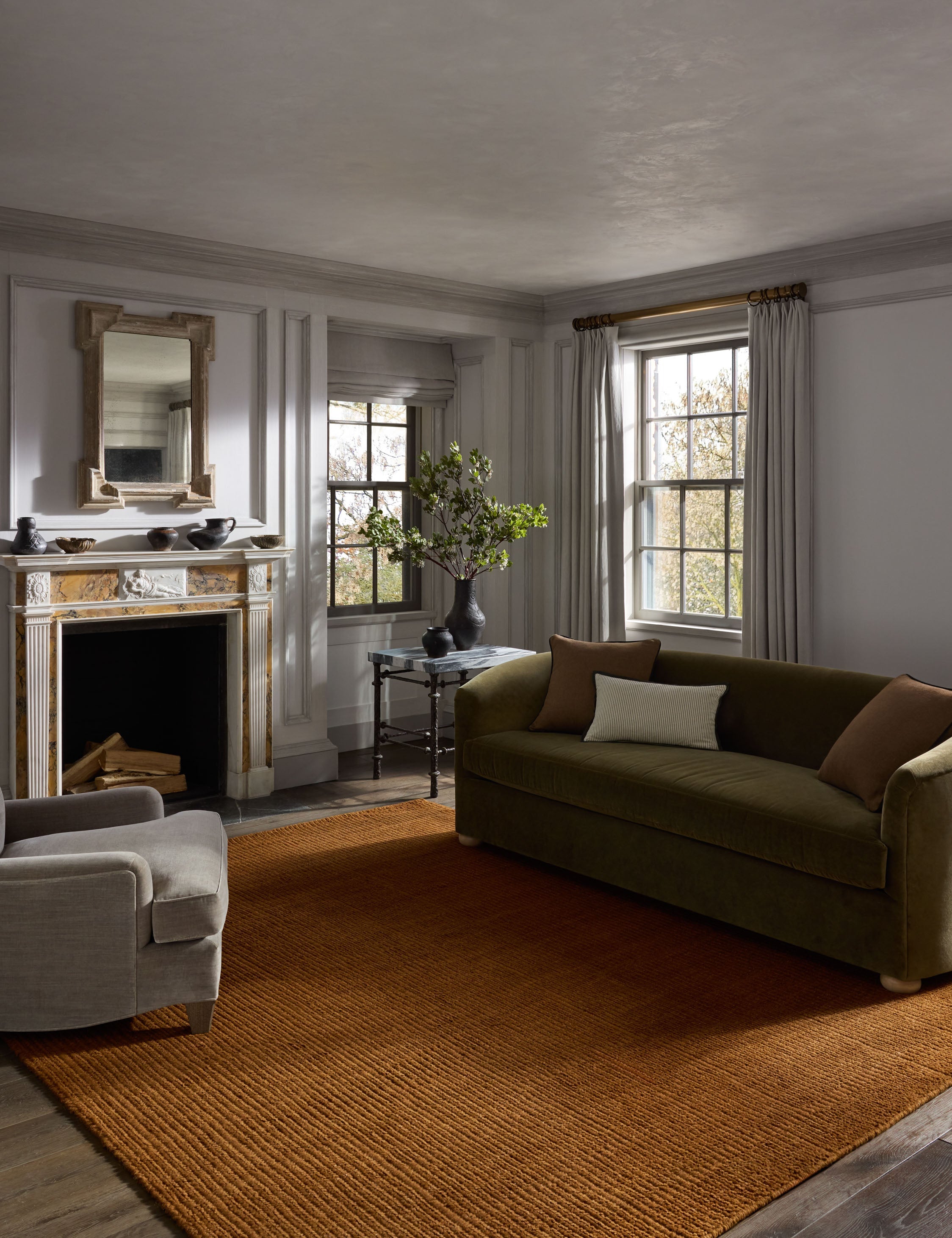 Greenwich Hand-Loomed Wool-Blend Rug by Jeremiah Brent x Loloi