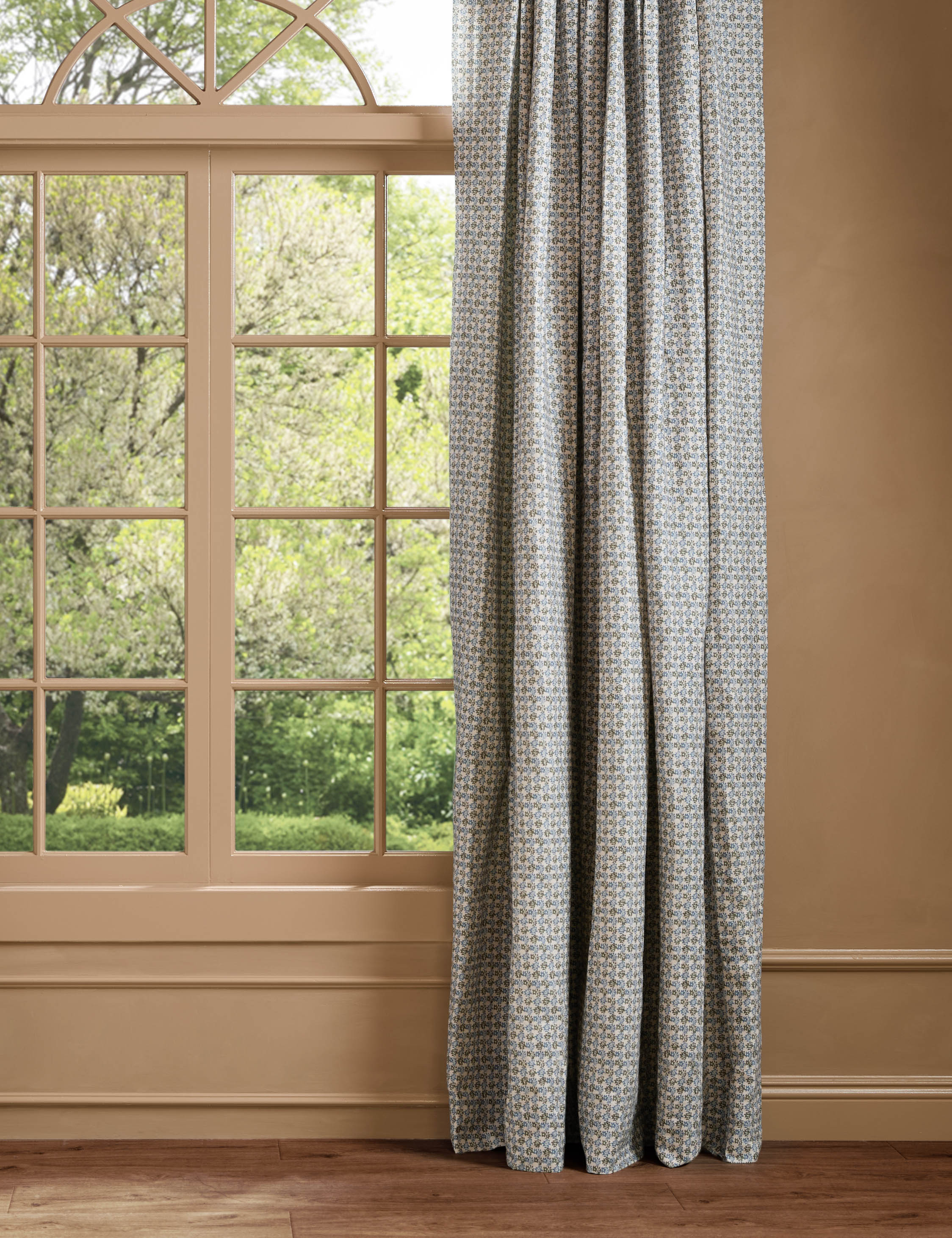 Haris Linen Curtain Panel by Heidi Caillier