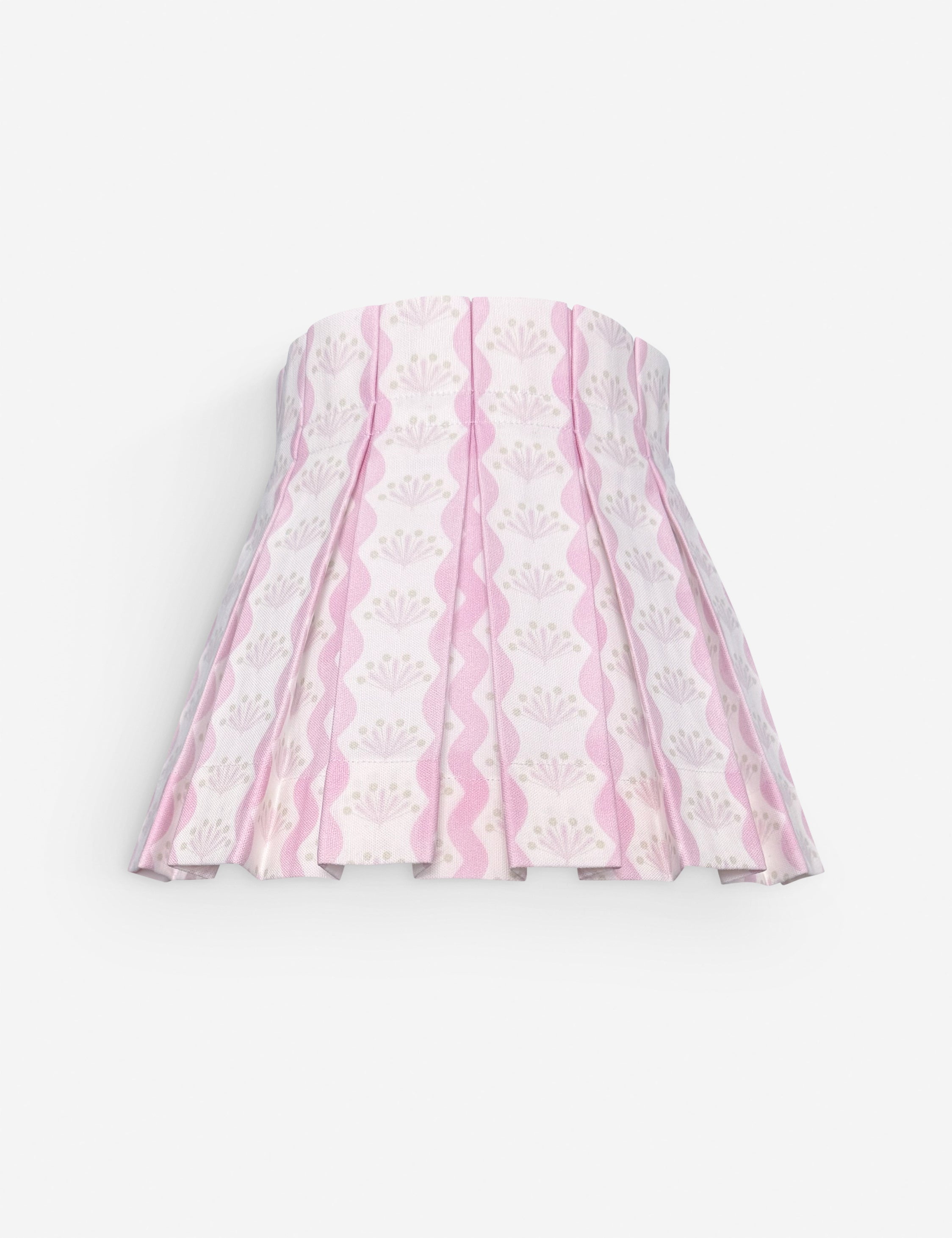 Baby Riviera Classic Box Pleat Lampshade by Cielle Home
