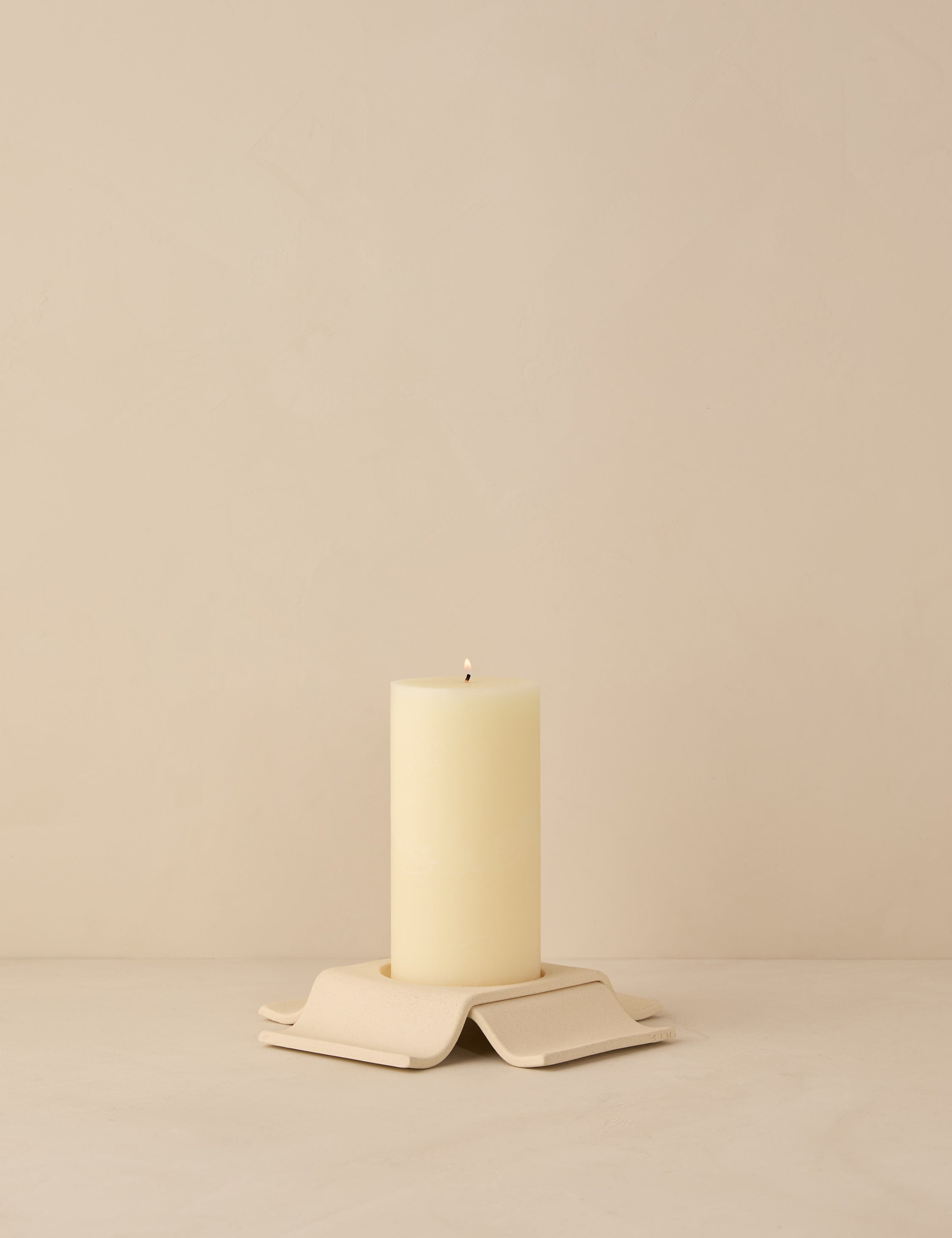 Noor Pillar Candle Holder by SIN
